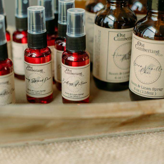 Peaches & Mint wax melt and room spray – fruity and fresh summer scent