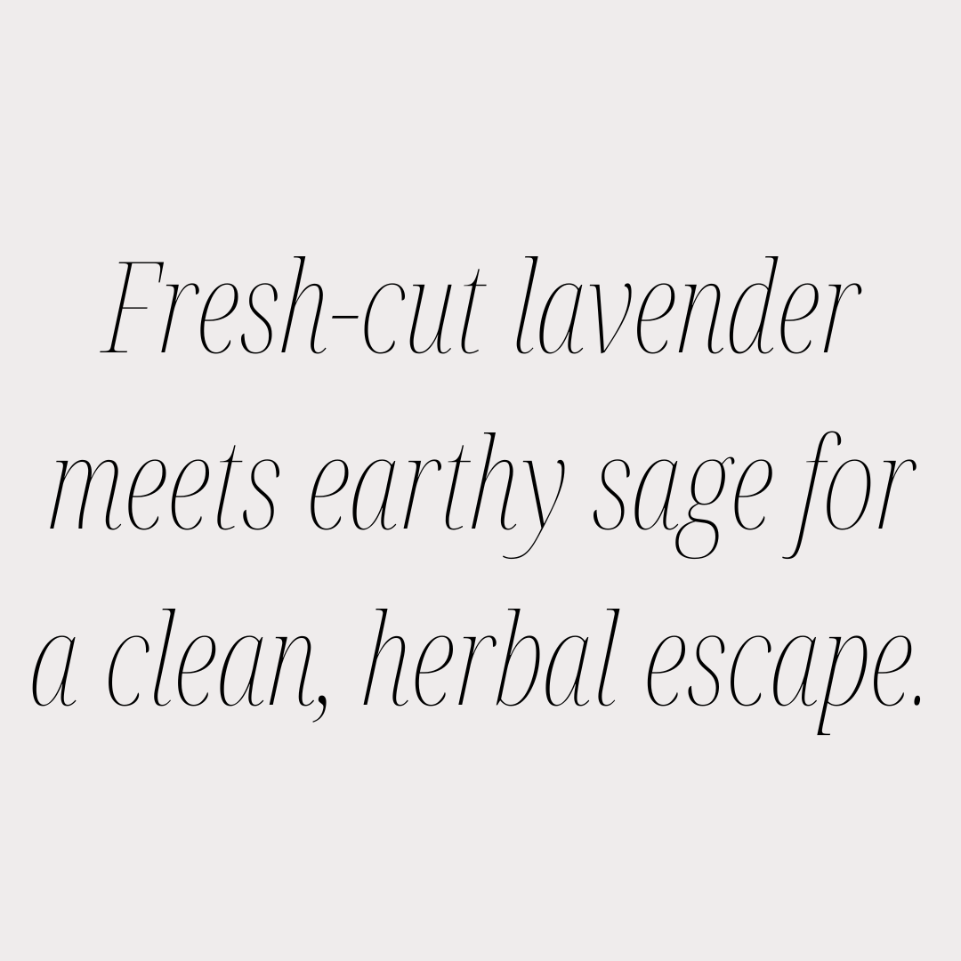 Aromatherapy wax melts and spray – lavender + sage scent