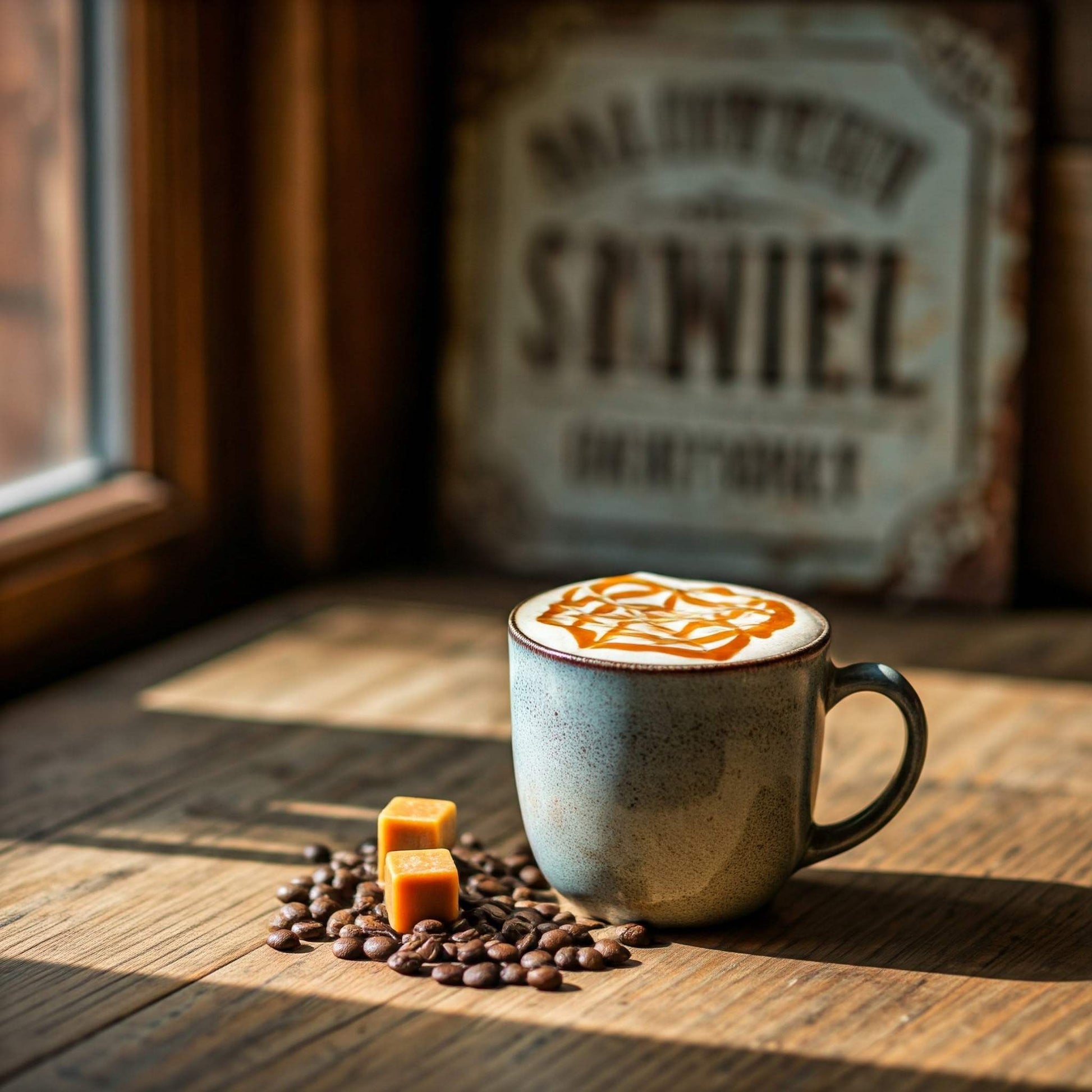 Mocha Latte wax melt – coffee, caramel, and mocha scent