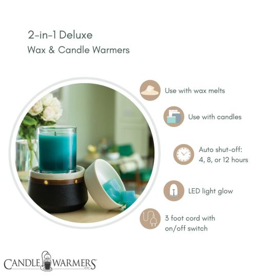 Candle Warmers Lattice 2-in-1 Fragrance Warmer