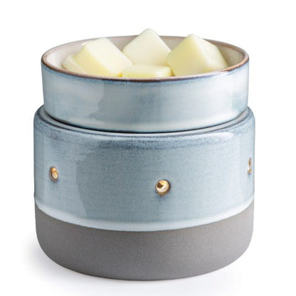 Glazed Concrete 2-in-1 Deluxe Warmer